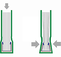 Kynnx Chaîne de reliure de 1,6 cm à 0,9 cm et chaînes de reliure